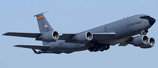Boeing KC-135R 63-8023 of the 161st Air Refueling Wing, March 12, 2012